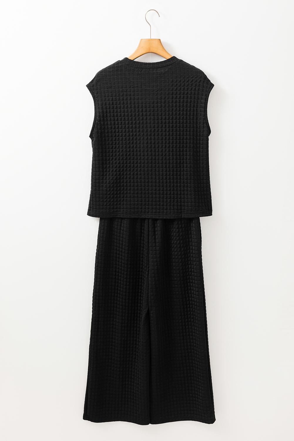 Samira Textured Knit Set - Threaded Pear