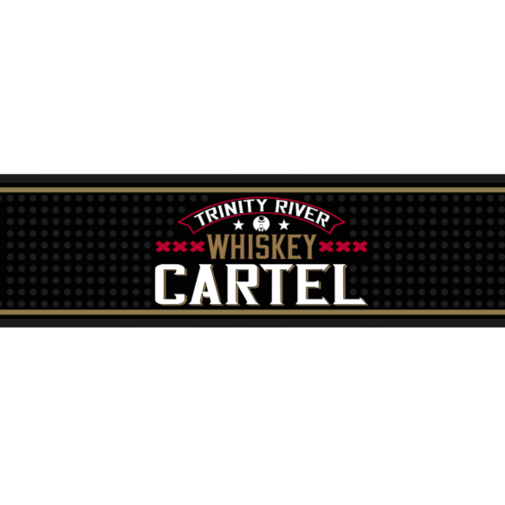 Trinity River Whiskey Cartel Bar Mat - The Gold Cactus