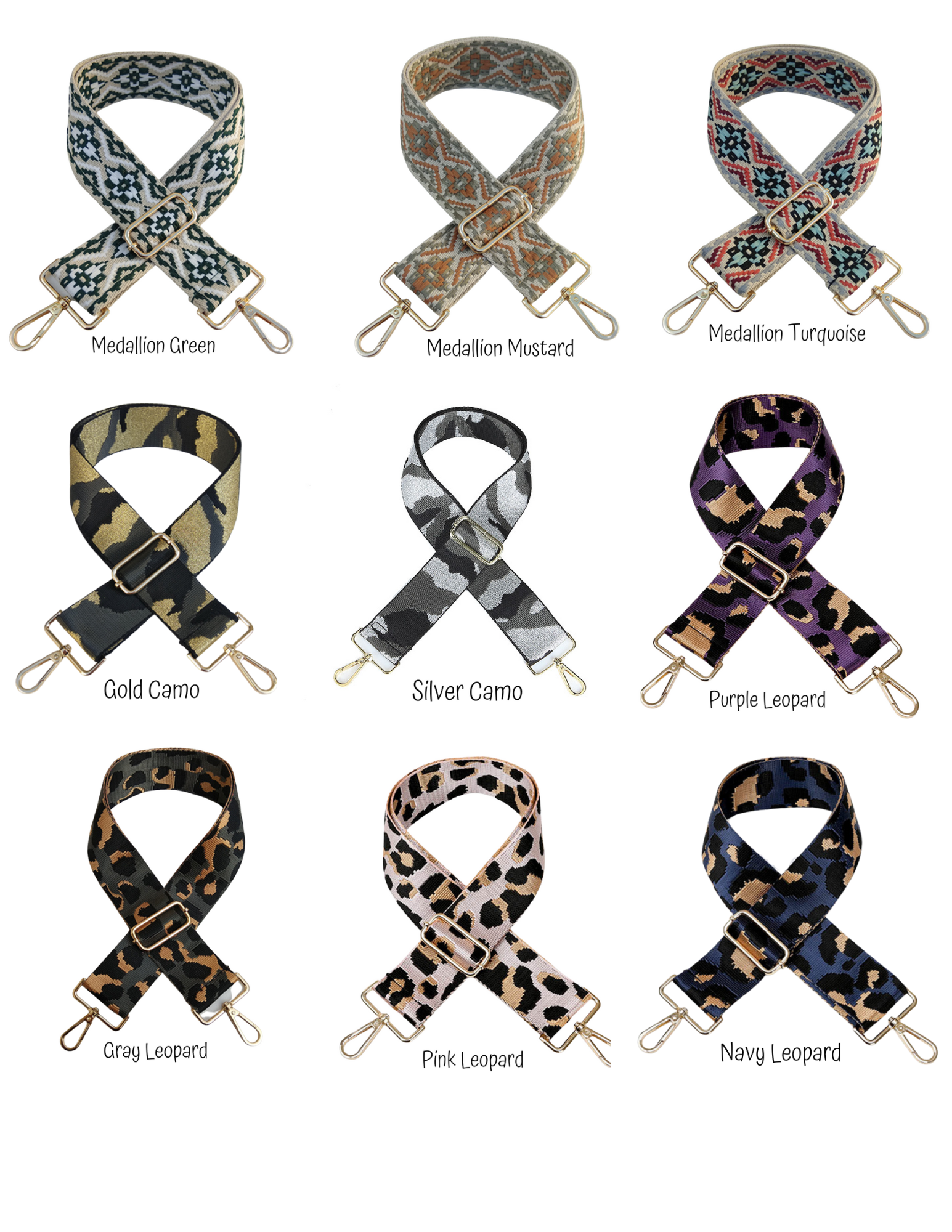 Vegan Leather Messenger Bag | Choose Your Strap - The Gold Cactus