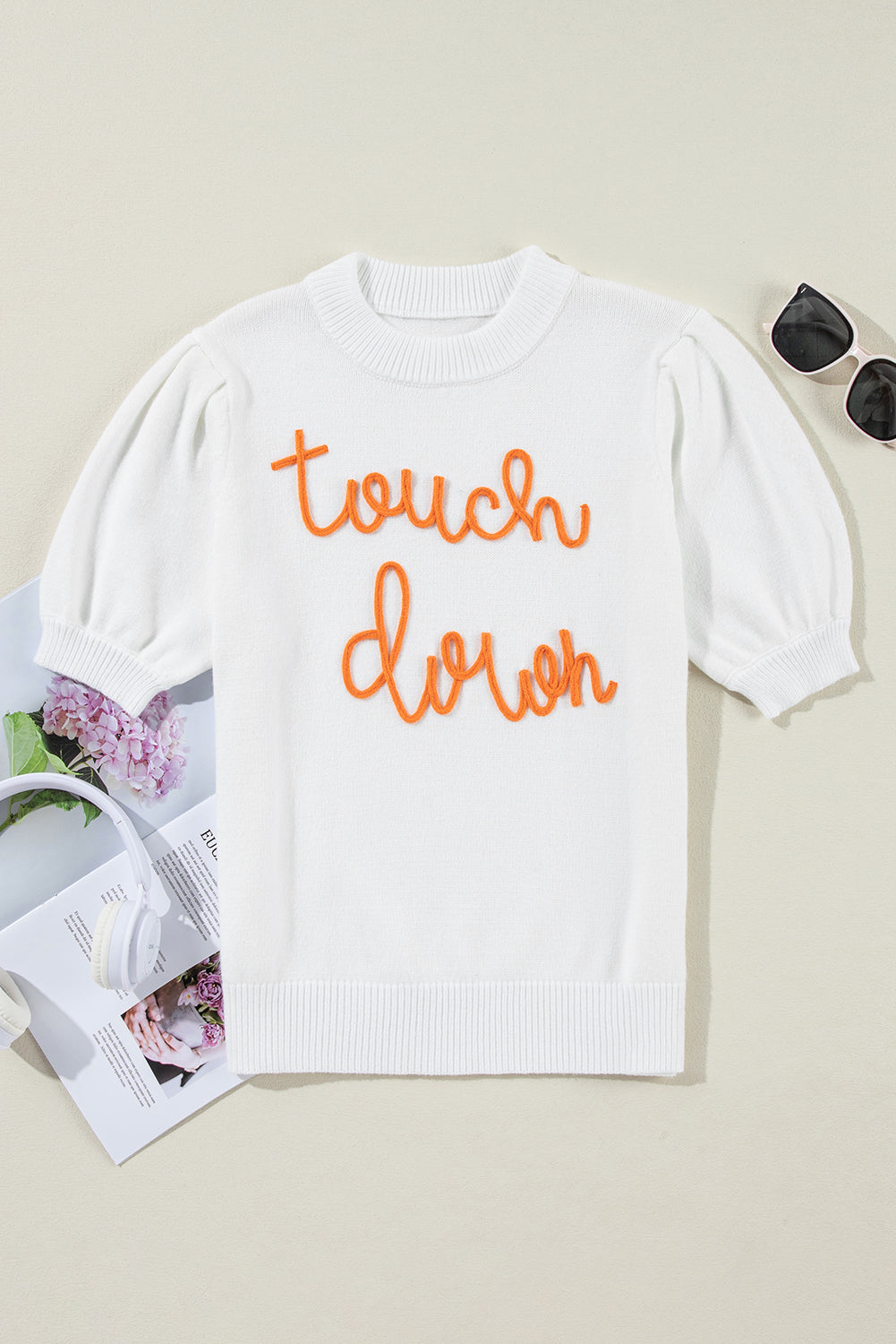 Bailee Touch Down Crew Neck Sweater