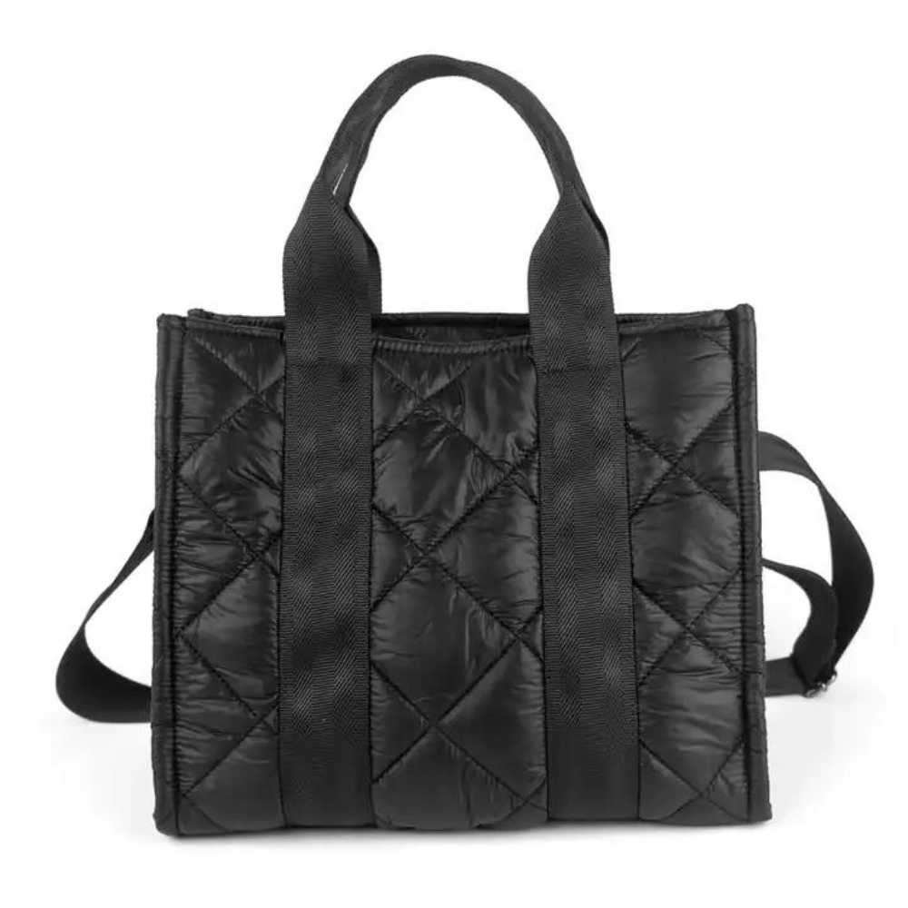 Puffer Tote Bag - The Gold Cactus