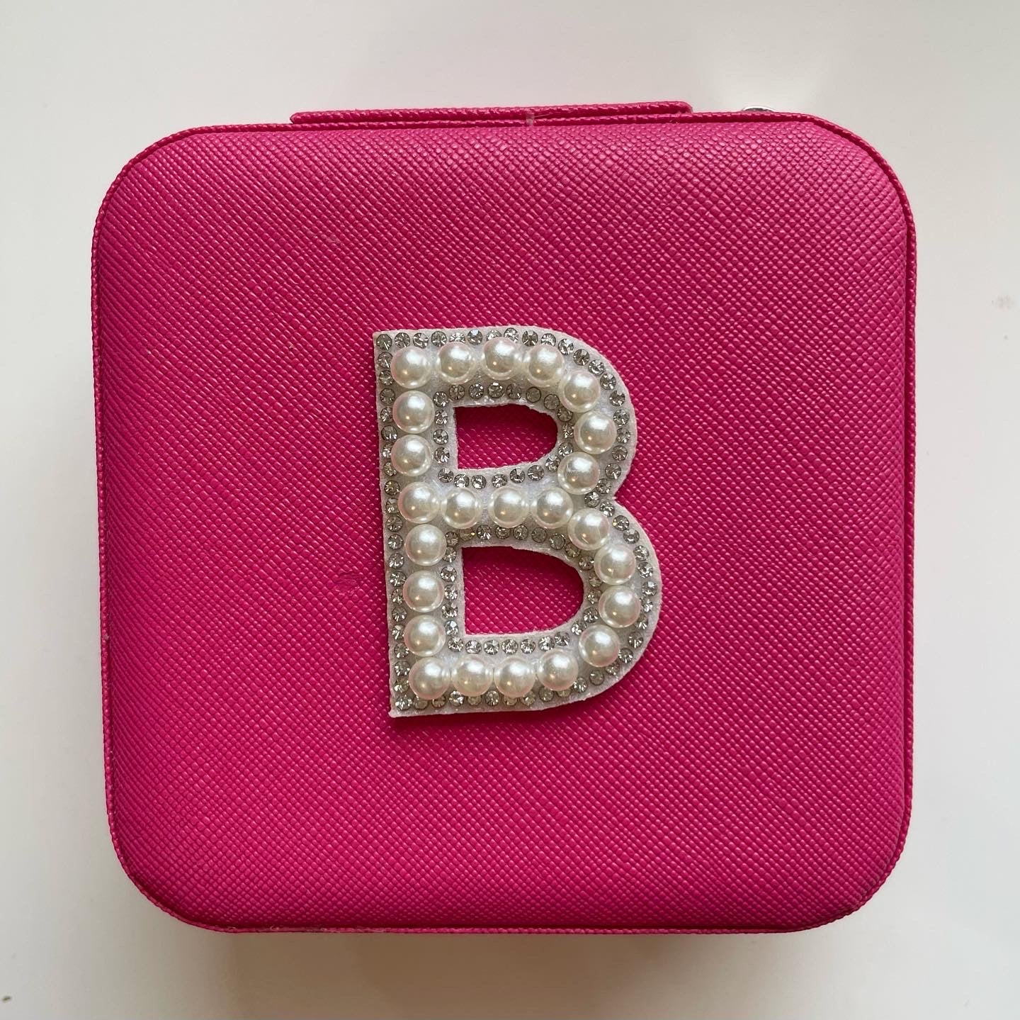 Custom Jewelry Case | Pearl Letter - The Gold Cactus