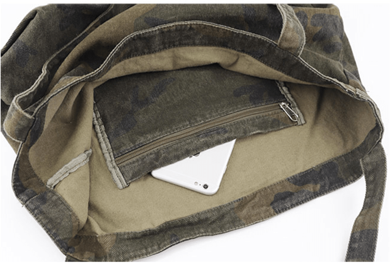 Kristy Canvas Tote - Threaded Pear
