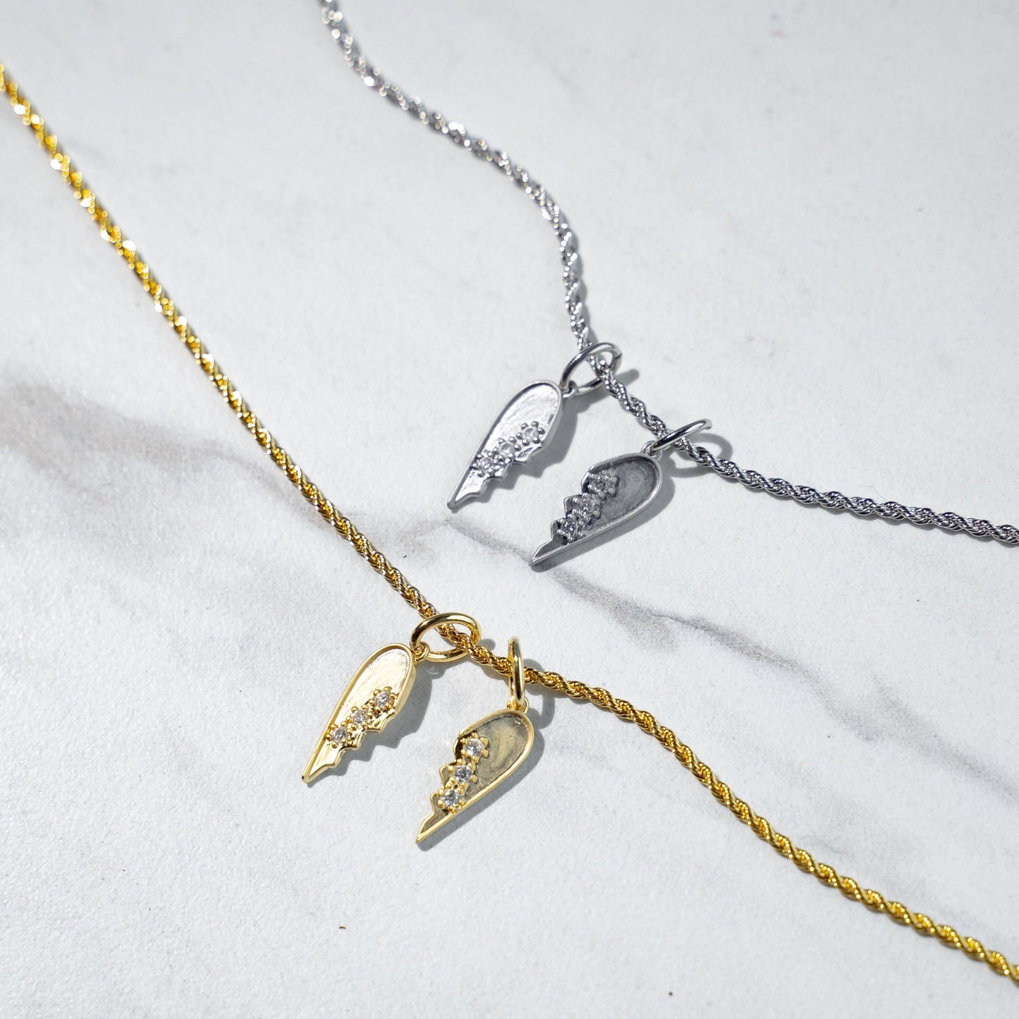 Skinny Rope Chain Necklace by The Sis Kiss (Ships in 2-3 Weeks)