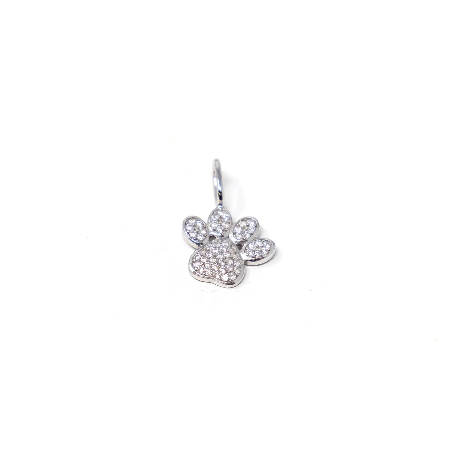 Paw Print Charm Charms & Pendants The Sis Kiss Silver