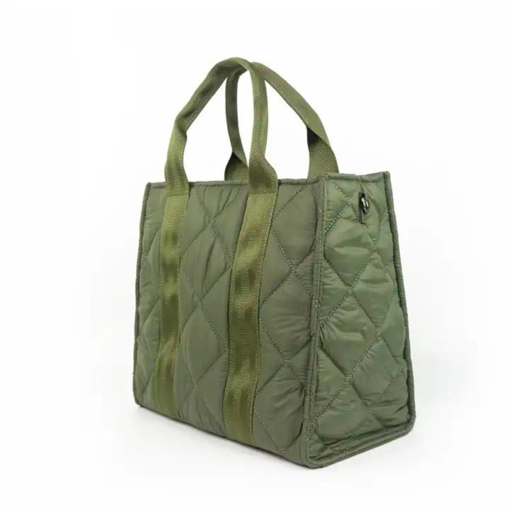 Puffer Tote Bag - The Gold Cactus