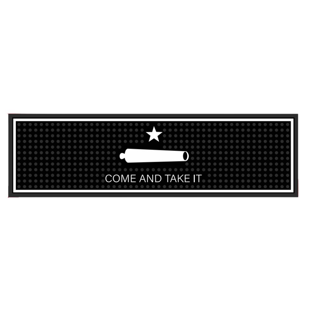 Come And Take It Bar Mat - The Gold Cactus