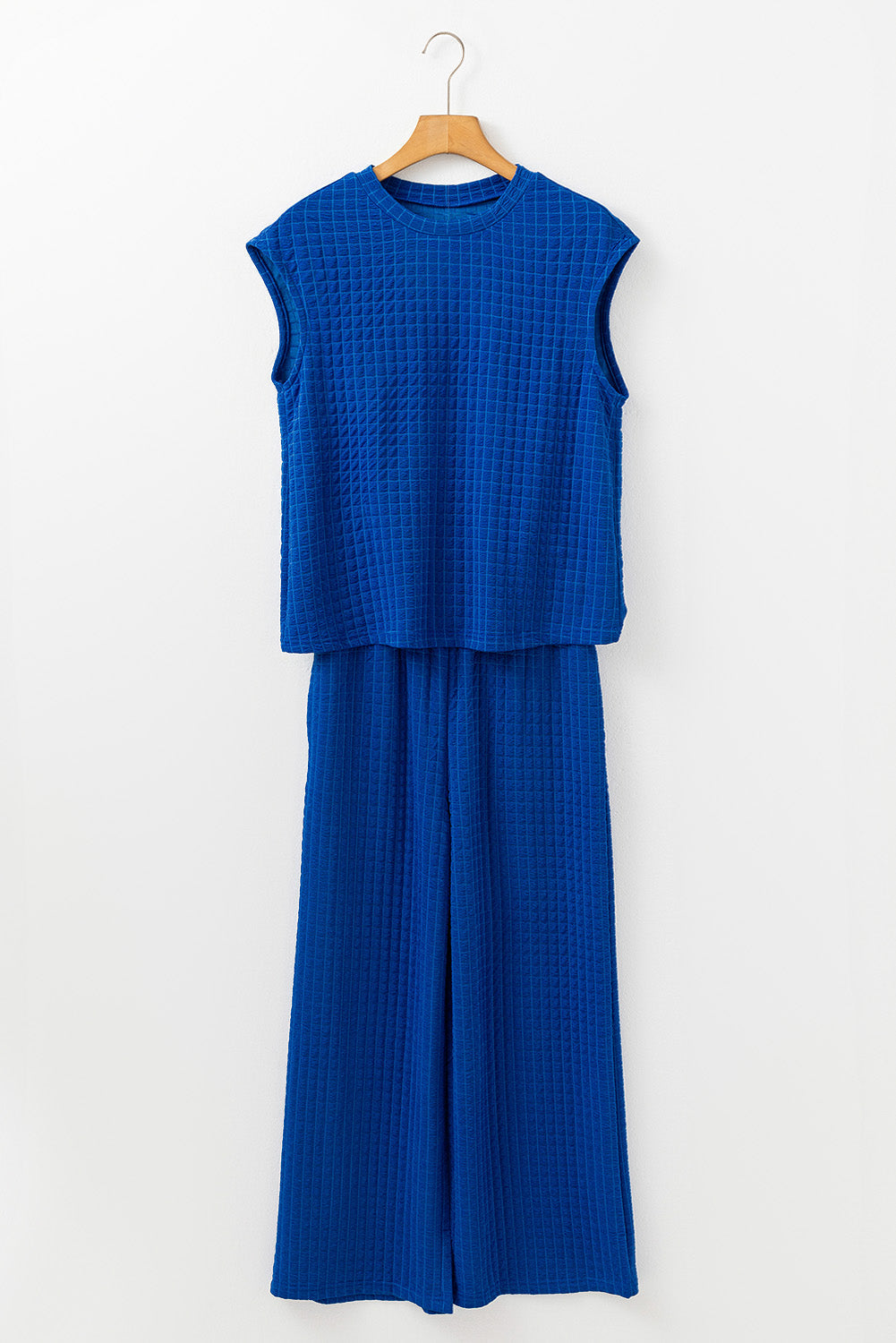 Samira Textured Knit Set - Threaded Pear