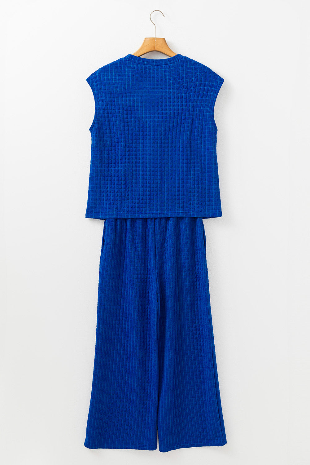 Samira Textured Knit Set - Threaded Pear