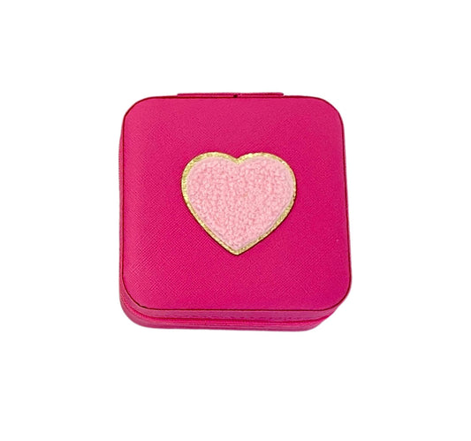 Custom Chenille Patch Jewelry Case - The Gold Cactus