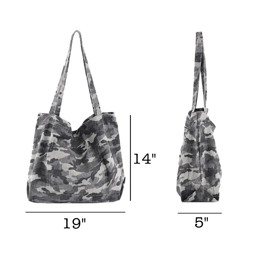 Kristy Canvas Tote - Threaded Pear