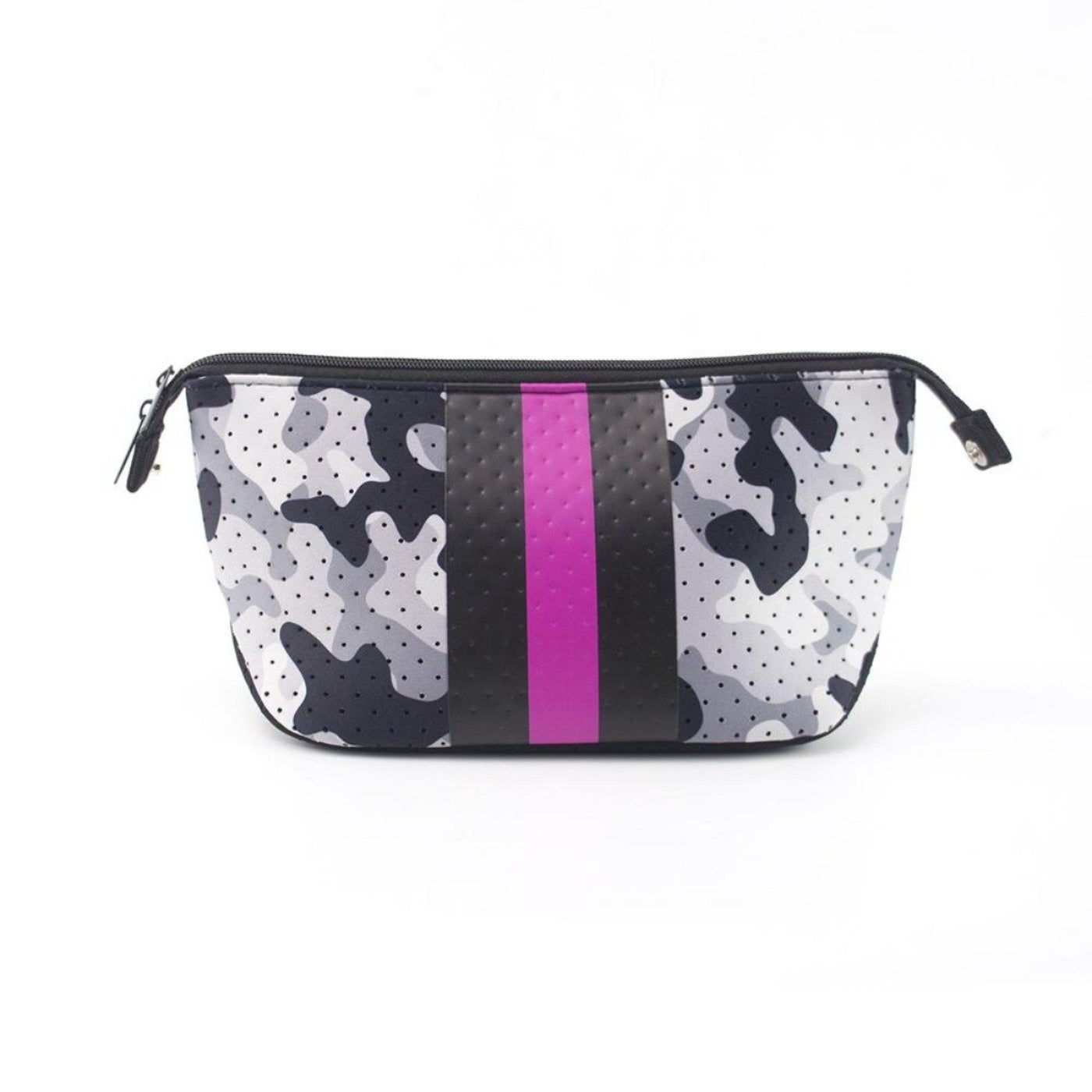 snow camo neoprene bag