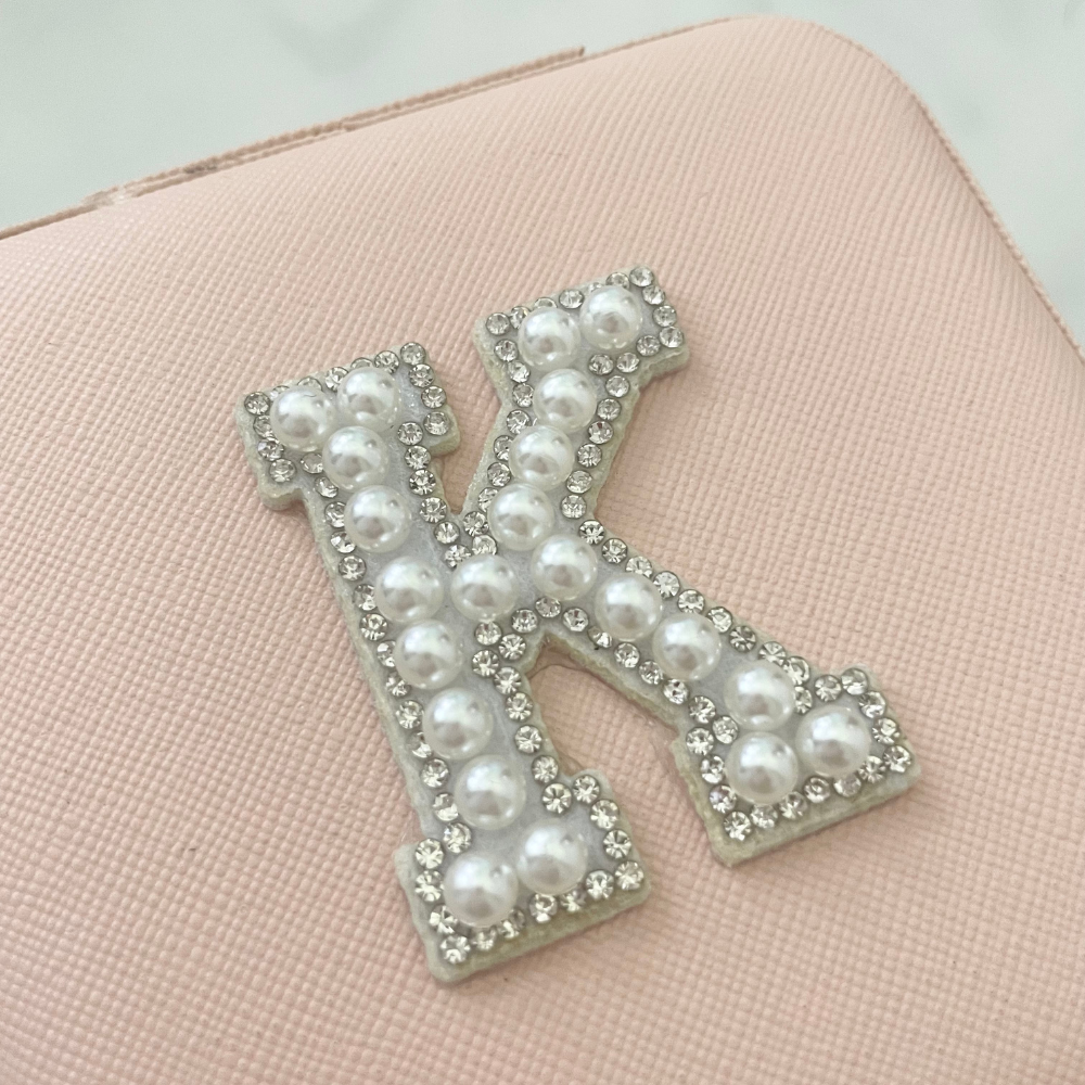 Custom Jewelry Case | Pearl Letter - The Gold Cactus