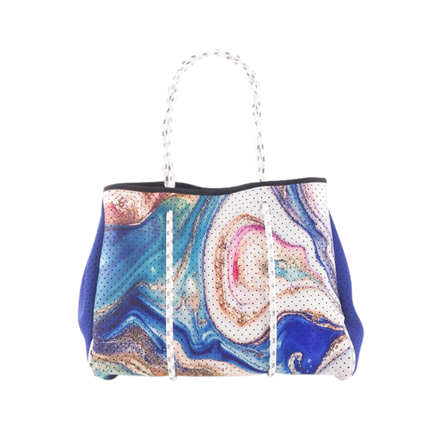 Marble large neoprene tote bag| Best neoprene tote