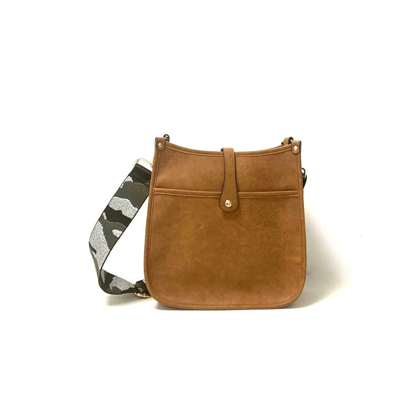 Vegan Leather Messenger Bag | 3 Colors - The Gold Cactus
