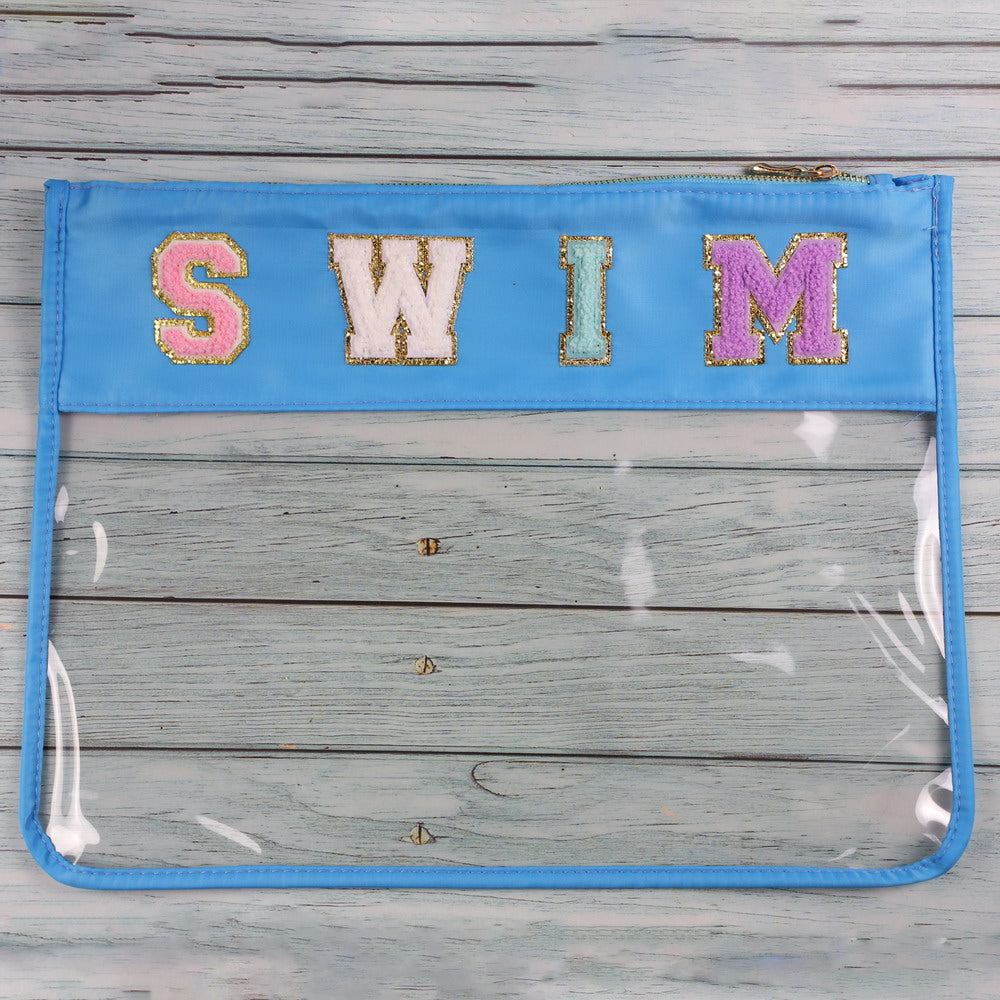 Chenille Patch Clear Deluxe Organizer | 9 Styles - The Gold Cactus