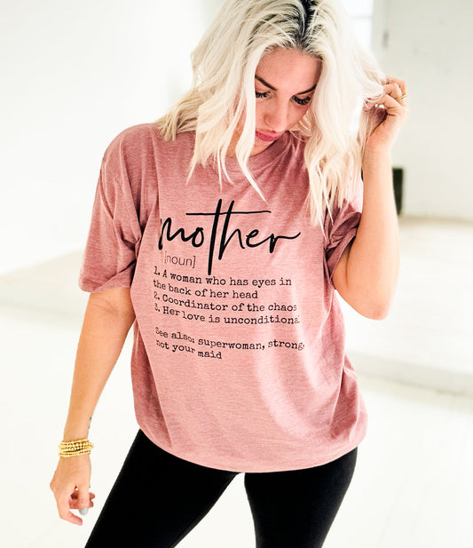 Mother Definition Graphic Tee