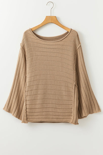 Maria Exposed Seam Dolman Top