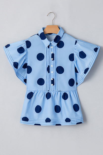 Journey Polka Dot Buttoned Blouse