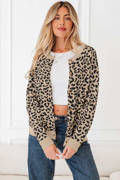 Charlie Leopard Cardigan