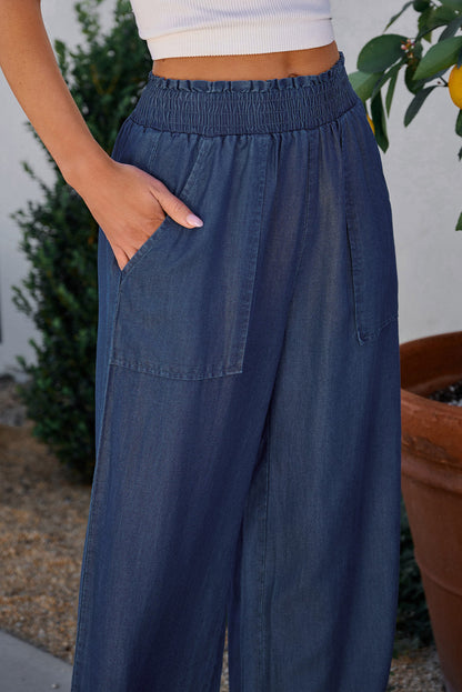 Solana High Waist Wide Leg Jeans