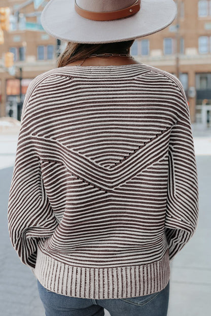 Clara Ribbed Knit Sweater
