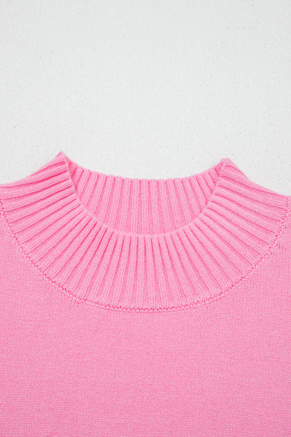 Amore Valentine Heart Short Sleeve Sweater - The Gold Cactus