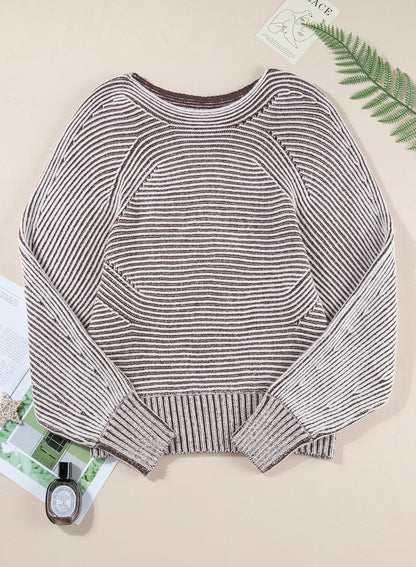 Clara Ribbed Knit Sweater