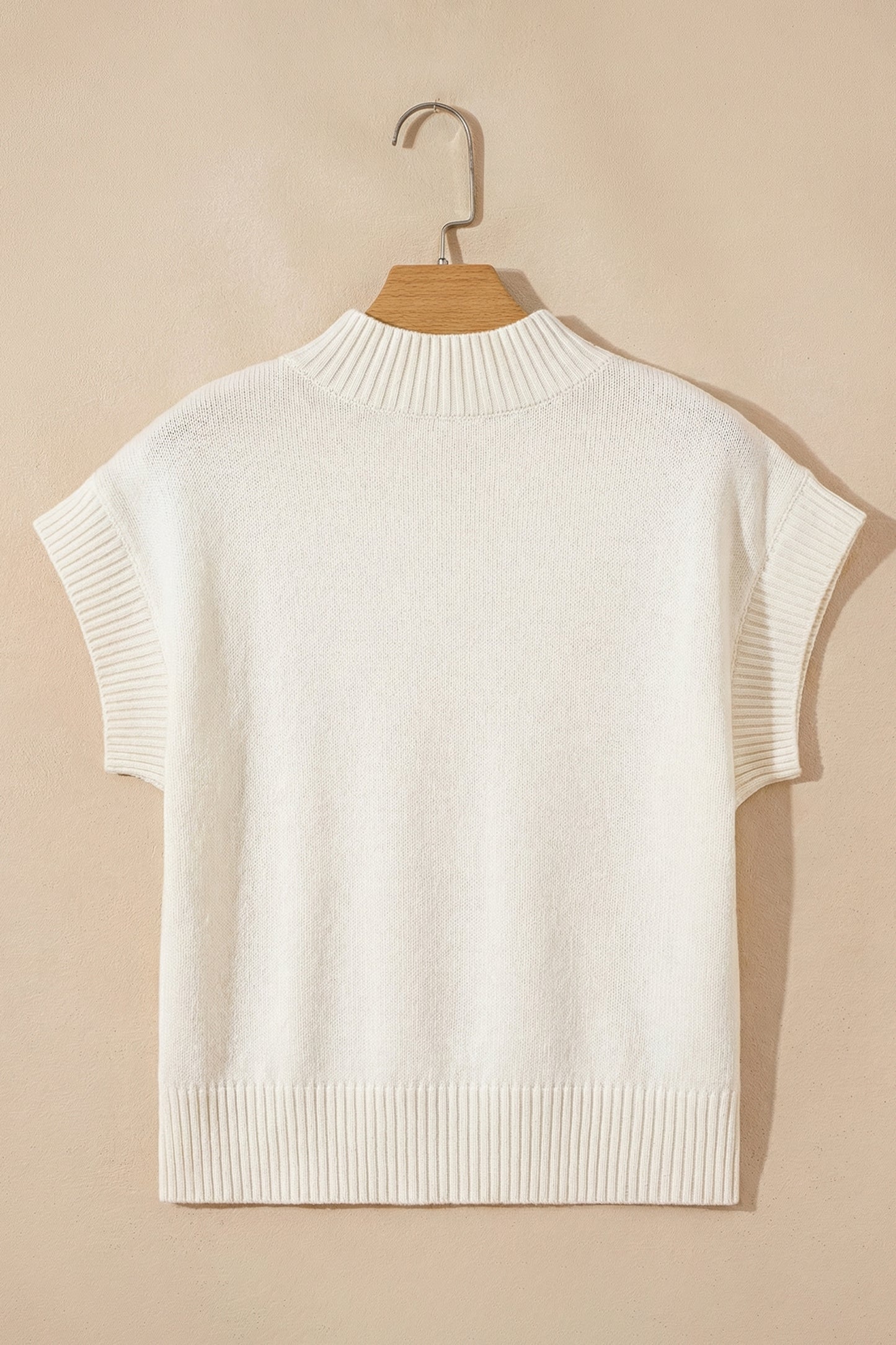 Amore Valentine Heart Short Sleeve Sweater - The Gold Cactus