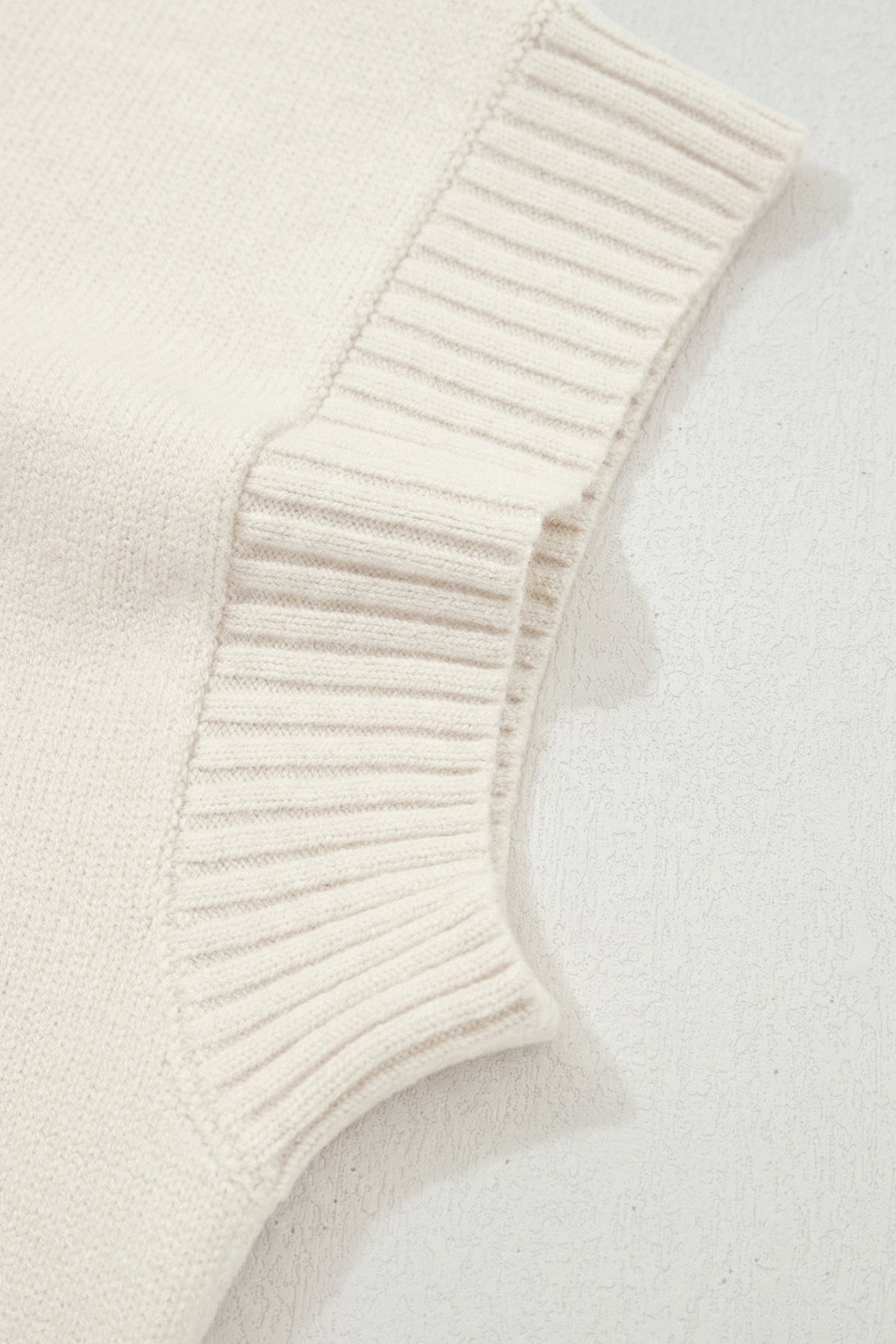 Amore Valentine Heart Short Sleeve Sweater - The Gold Cactus