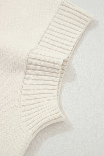 Amore Valentine Heart Short Sleeve Sweater - The Gold Cactus