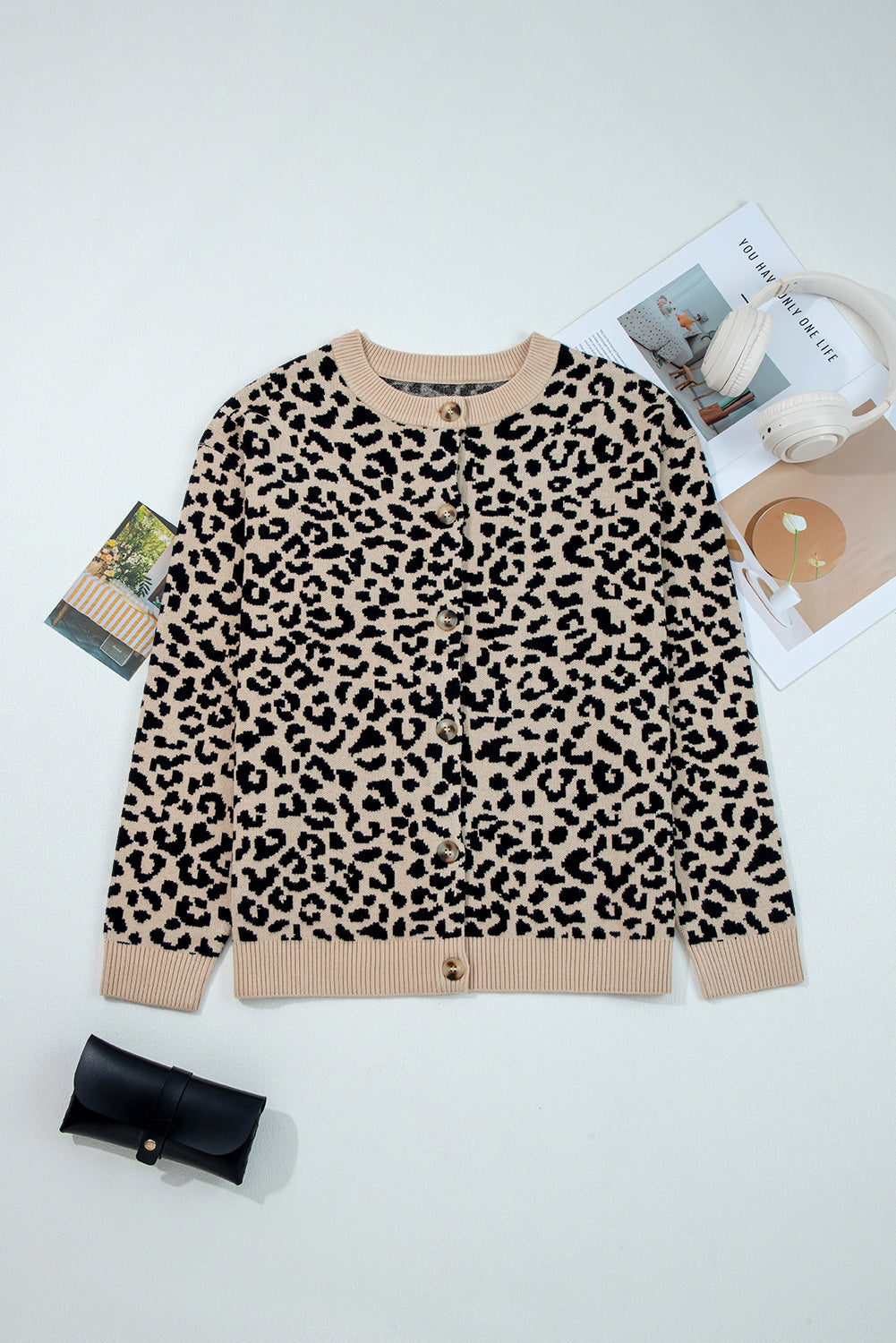 Charlie Leopard Cardigan