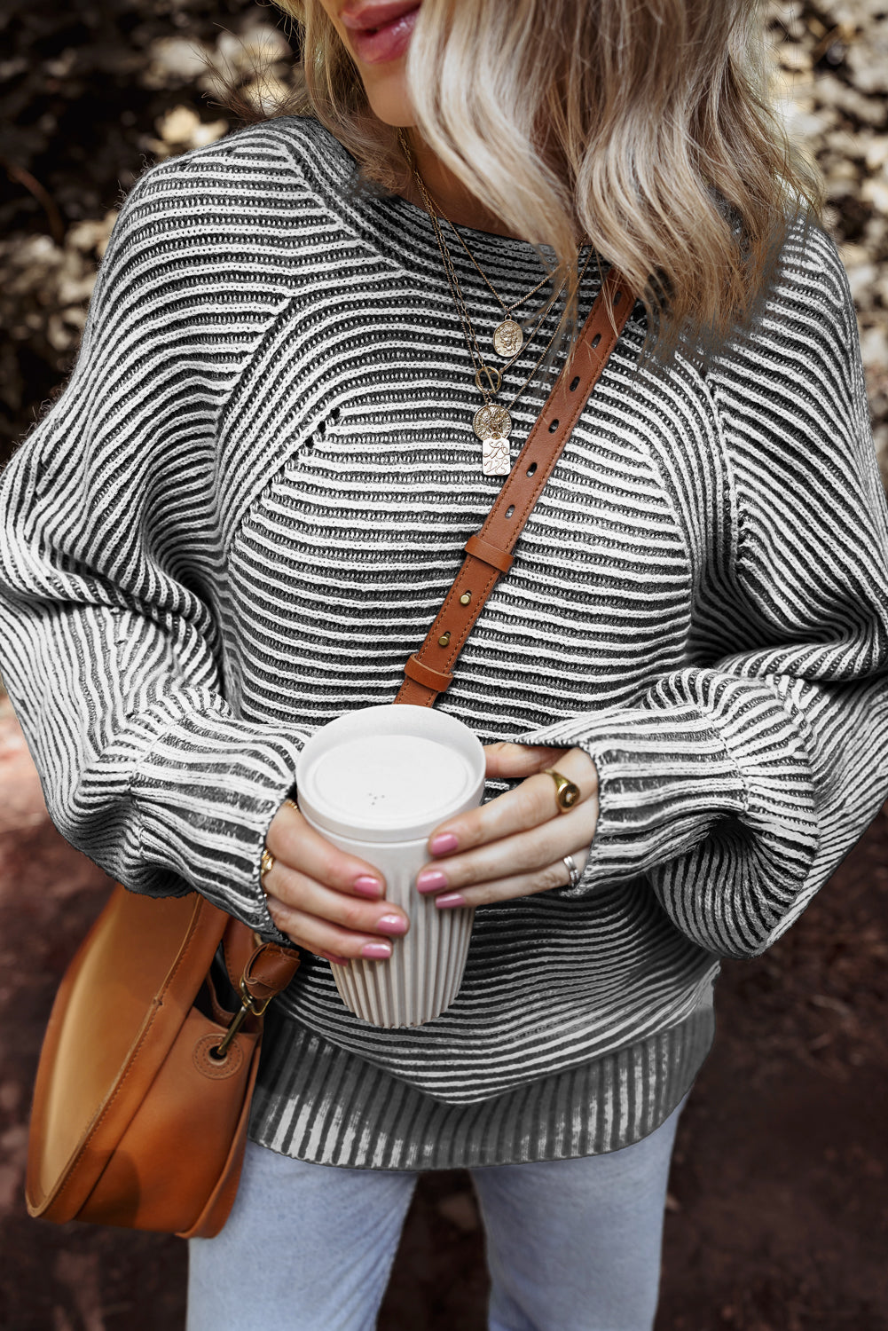 Clara Ribbed Knit Sweater