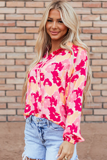 Tessa Floral Buttoned Shirt.