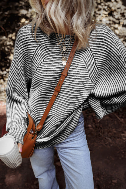 Clara Ribbed Knit Sweater