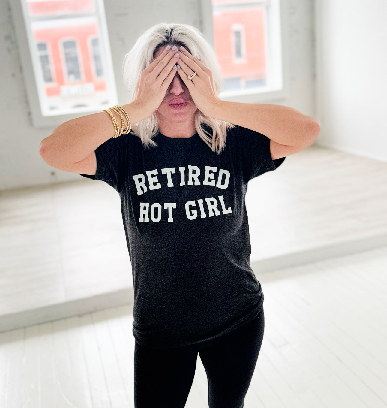 Retired Hot Girl Graphic Tee