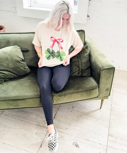 Cherry Clovers Graphic Tee