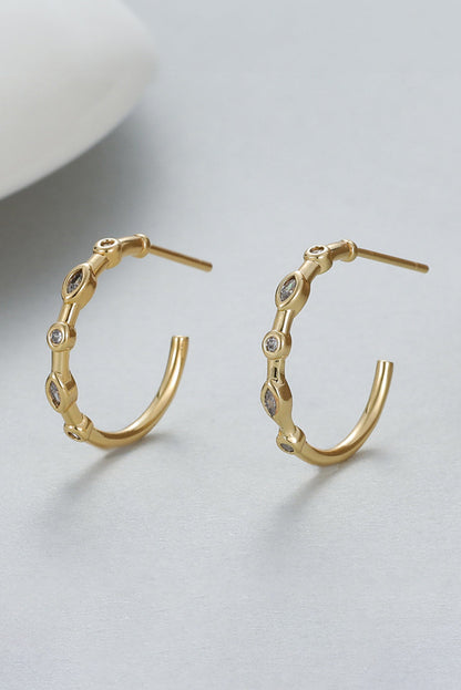 Gold Hoop Earrings