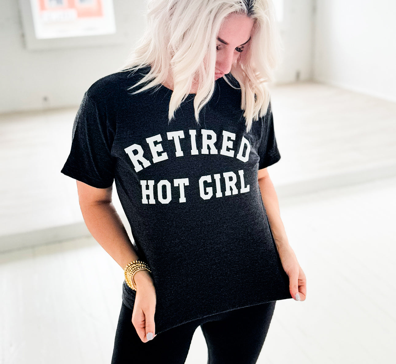 Retired Hot Girl Graphic Tee