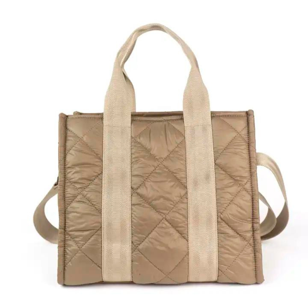 Puffer Tote Bag - The Gold Cactus