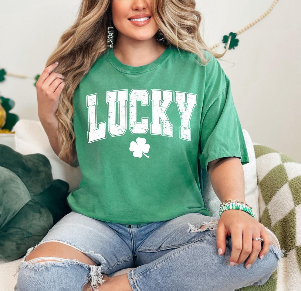 Lucky Shamrock Graphic Tee