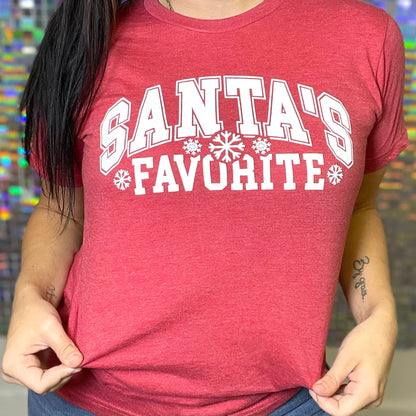 Santas Favorite Graphic Tee