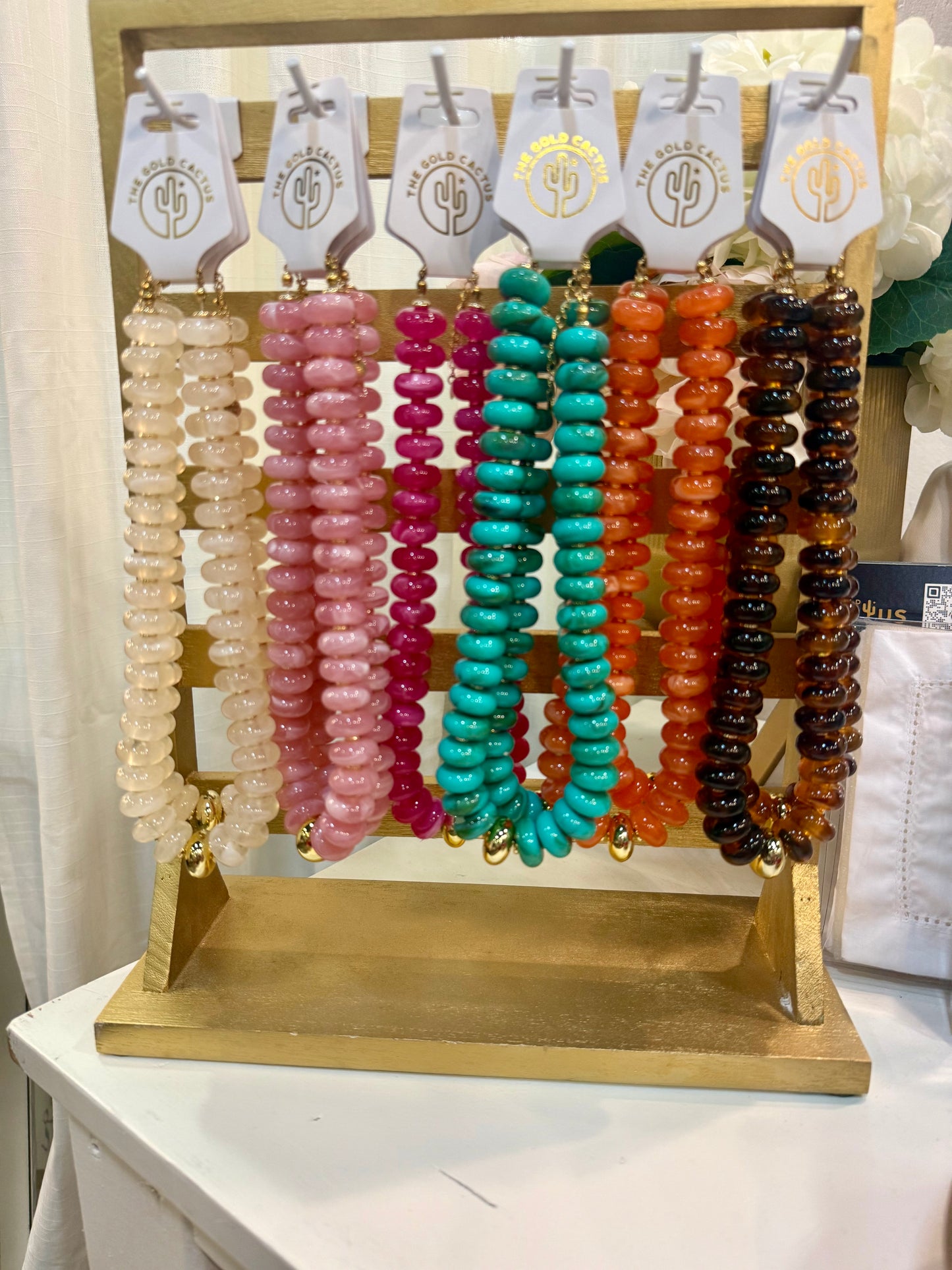 Gold Beaded Necklace