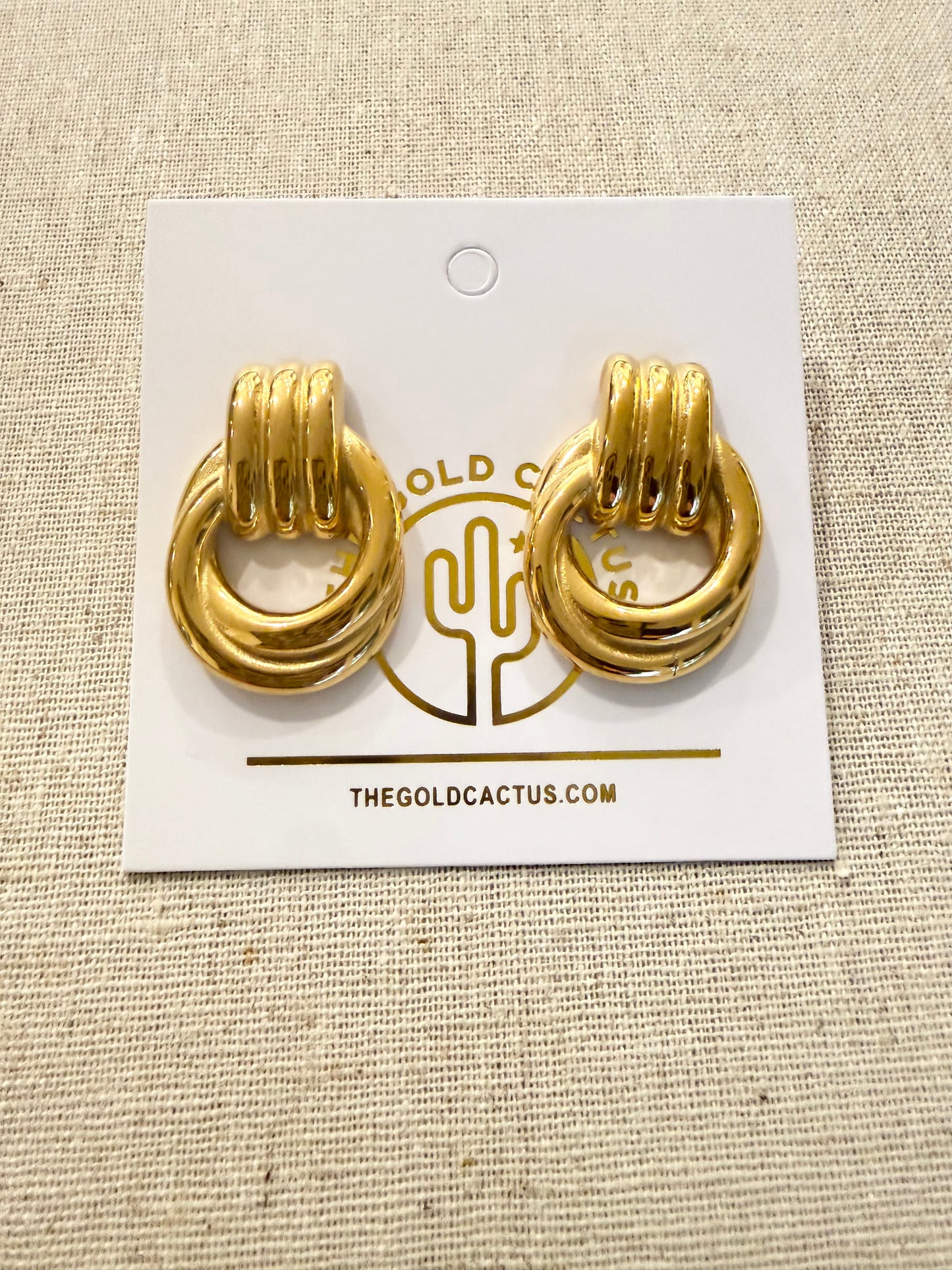 Twisted Stud Earring