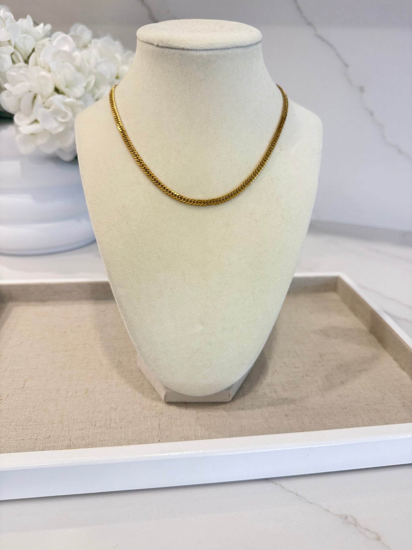 Herringbone Chain Necklace