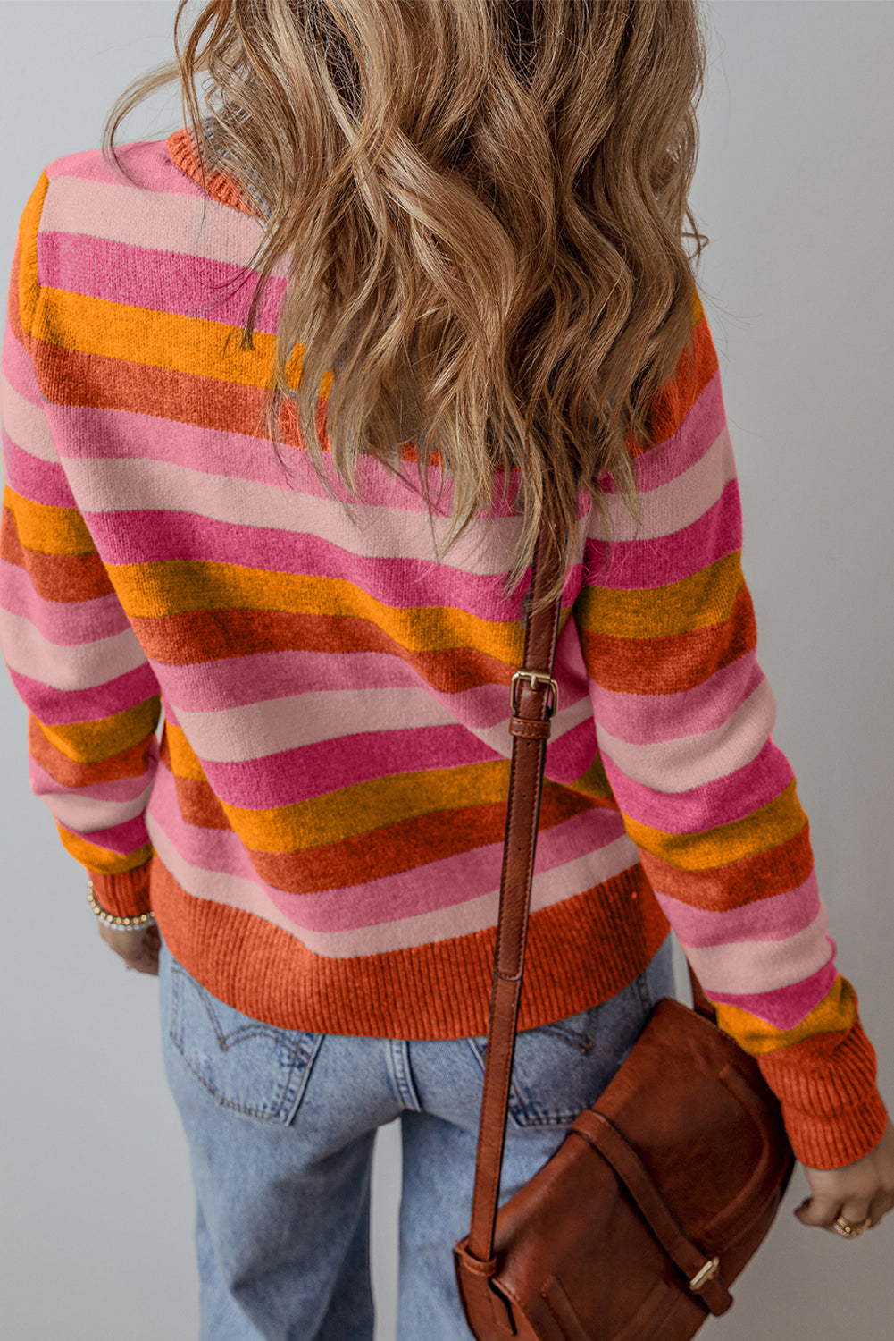 Eliana Stripe Ribbed Sweater