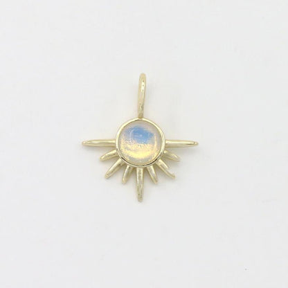 Solstice Charm in Moonstone