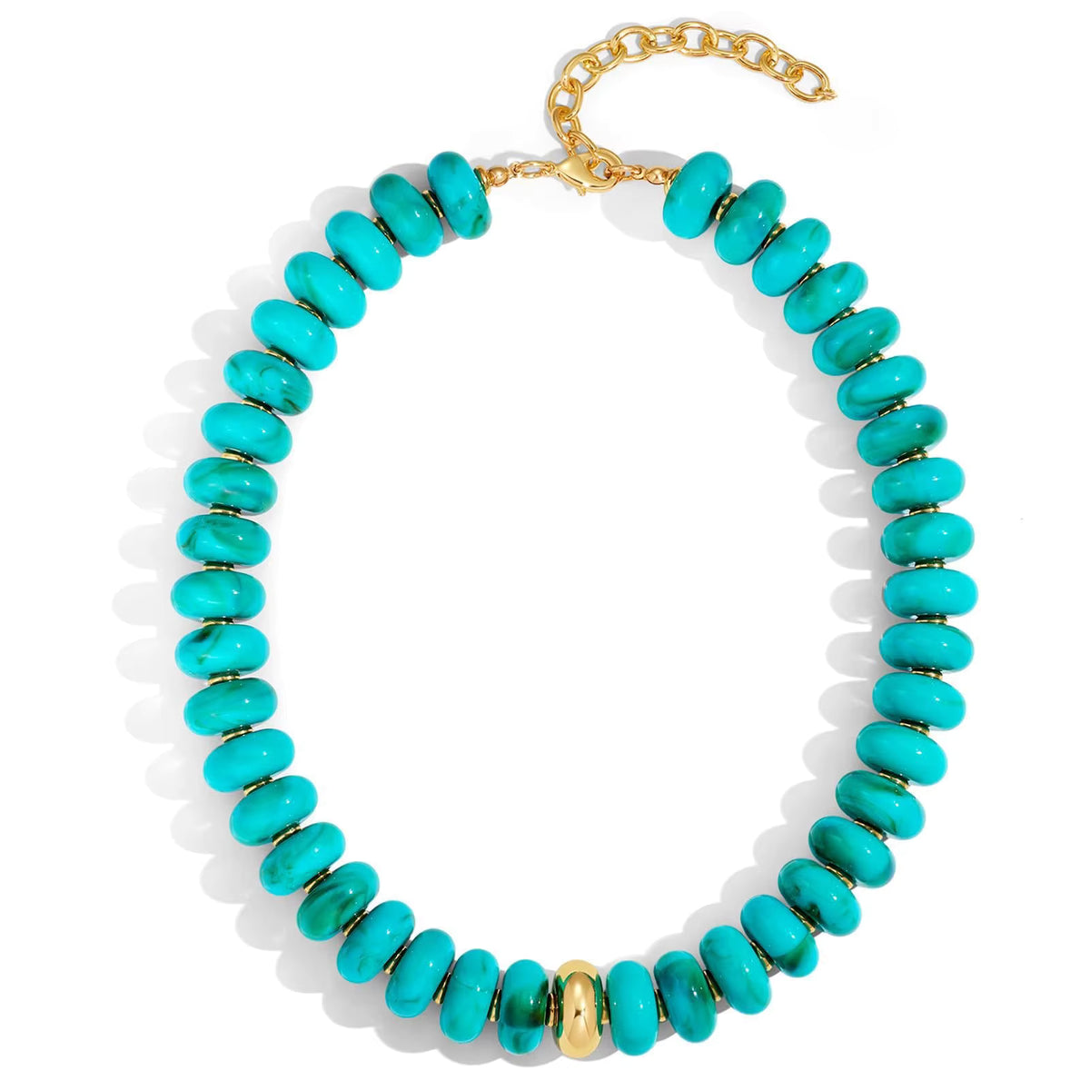 Beaded Necklace - The Gold Cactus