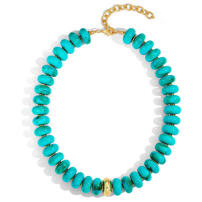 Beaded Necklace - The Gold Cactus