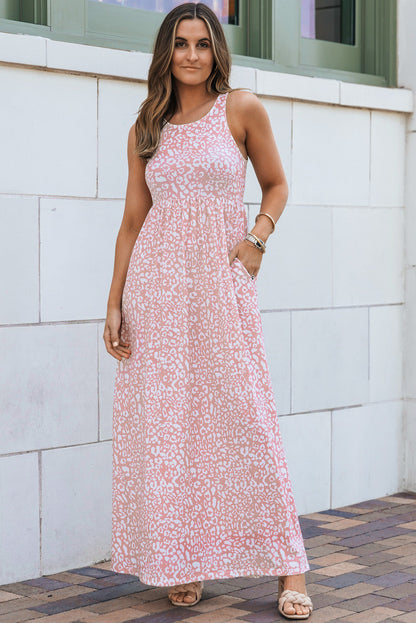 Grace Pocketed Sleeveless Maxi Dress